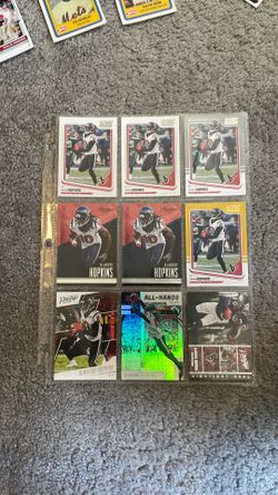 DeAndre Hopkins 9-Card Texans Lot