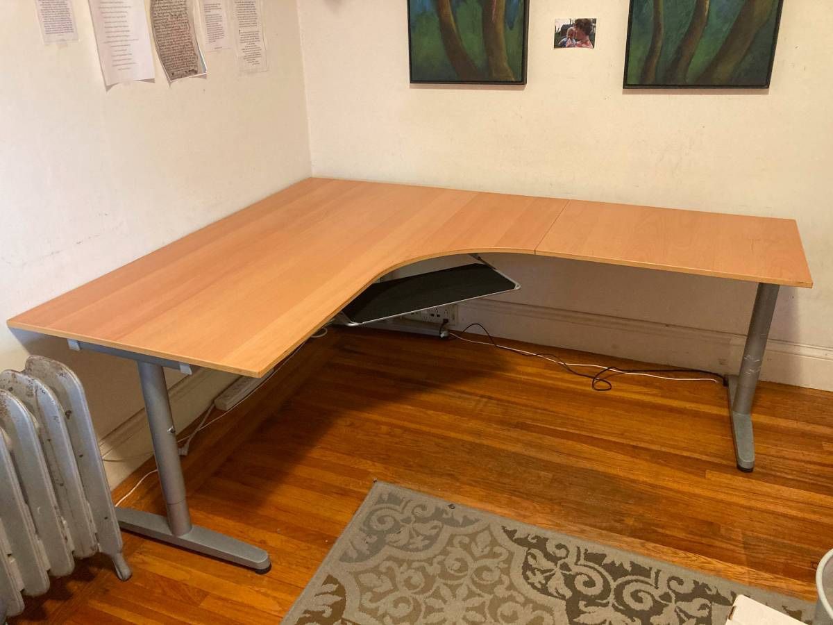 Corner Desk With Extension Left Side Available