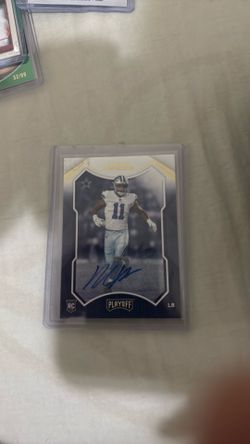 Micah parson autograph  rookie card