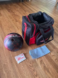 Zone Bowling Ball with Bag, 14 Pounds