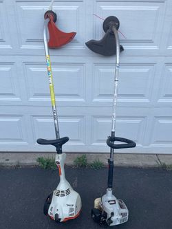 Echo and Stihl Curved Weedwackers  (Great Running.