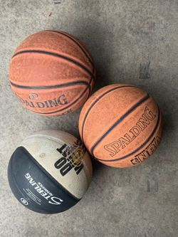 Spalding and Sterling Basketballs