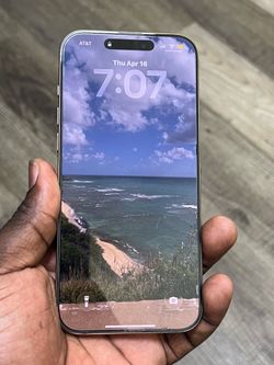 iPhone 16 pro Max 256gb AT&T