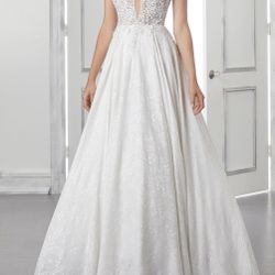 Brand NEW Ivory Wedding Dress-Never worn