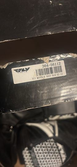 Fly racing boots