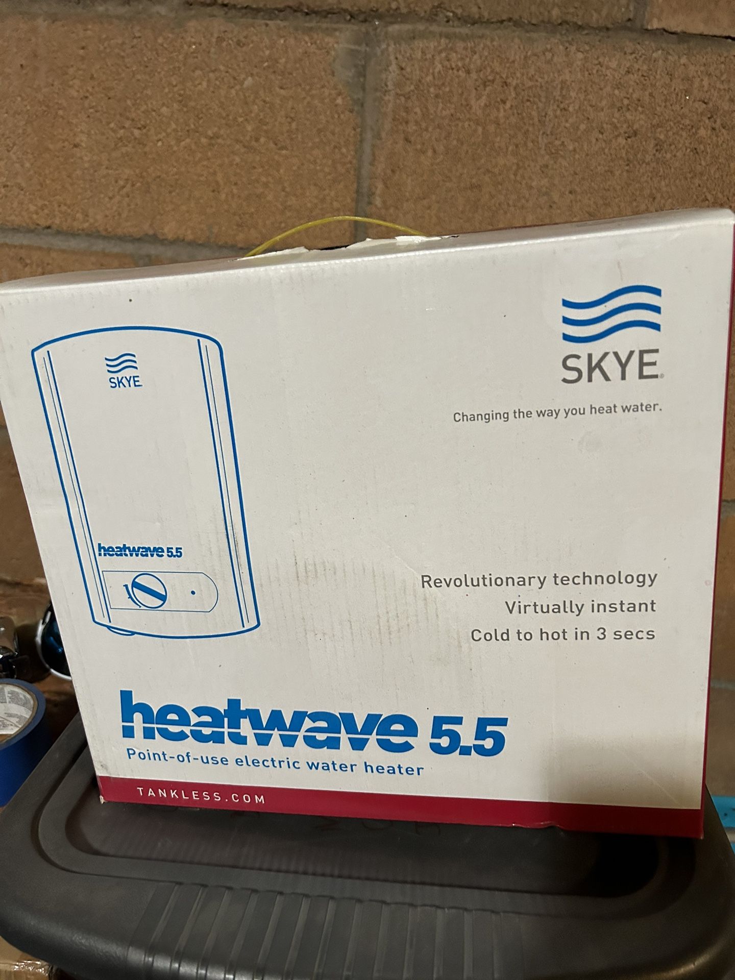 Tankless Water Heater, Electric
