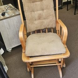 oak rocking chair