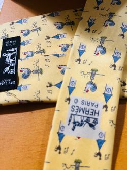 Authentic Hermes tie