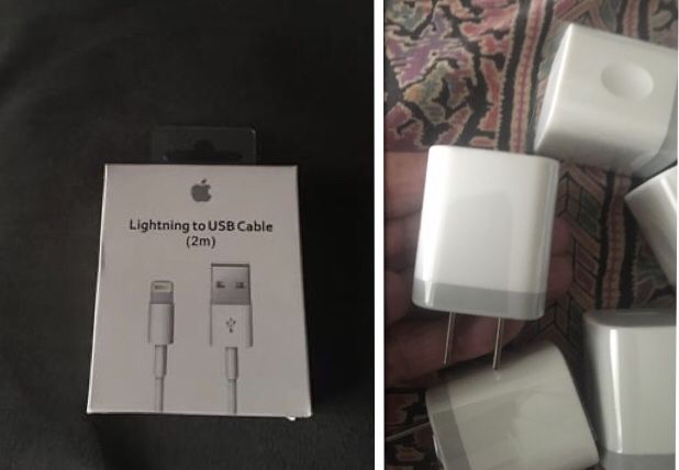 6 Ft. Lightning IPhone charging cable15.00/USB adapter $7.00