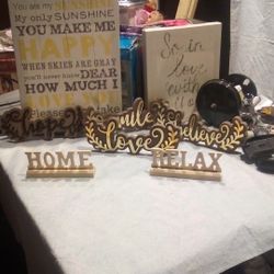 Home Decor Signs 