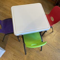 Lifetime Folding Kids Table and Chairs