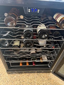 Wine cellar and bar fridge