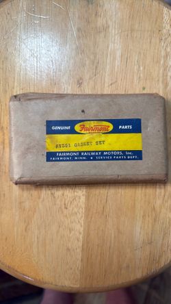 Fairmont Railway Motors • gasket set