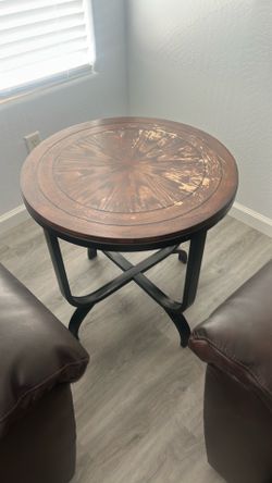 Ashley furniture coffee table and end table set