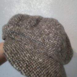 Brown Wool Cap