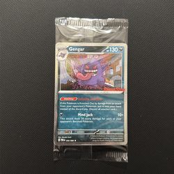 Sealed GameStop Promo Gengar Pokémon Card –