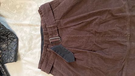 Skirt velvet with 2 pockets