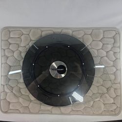 OmniMount 20" ROTATING CLEAR GLASS SWIVEL STAND/TURNTABLE BASE
