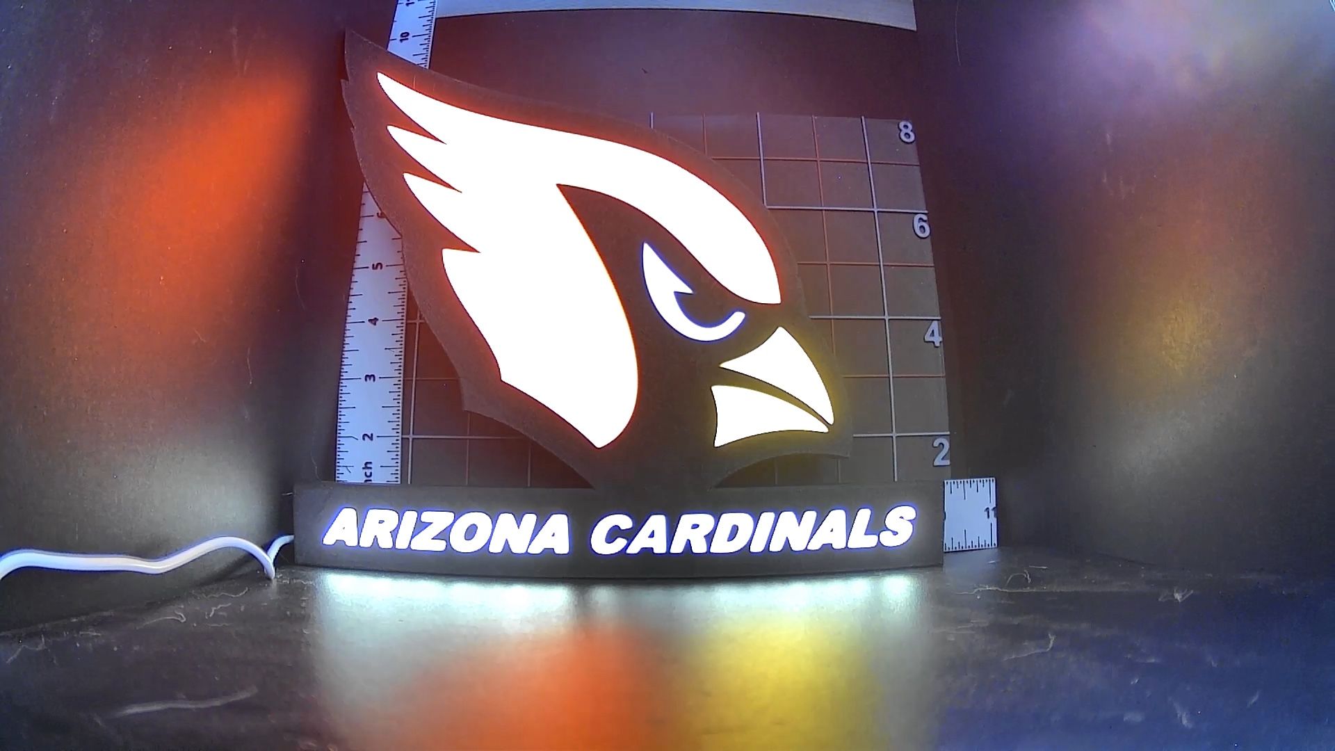 Arizona Cardinals Light box