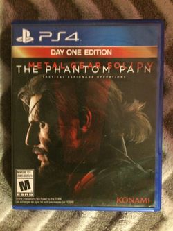 PS4 - metal gear solid 5