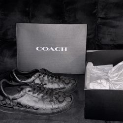 Coach Men Shoes Black Size 10