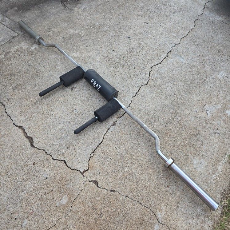 Fray Fitness Safety Squat Bar Barbell 