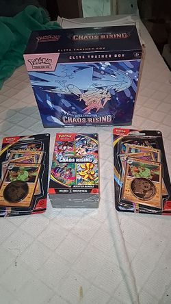 Pokémon Mega Evolution Chaos Rising TCG Bundle