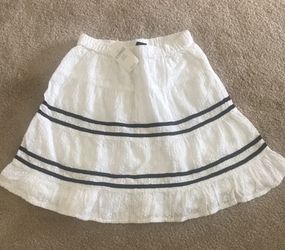 BRAND NEW w/ TAGS GAP SKIRT WHITE EYELET 5T