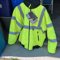 High Visibility Bomber Jacket