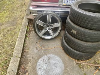20 Inch 45th Anniversary Chevrolet Camaro Staggered Wheels