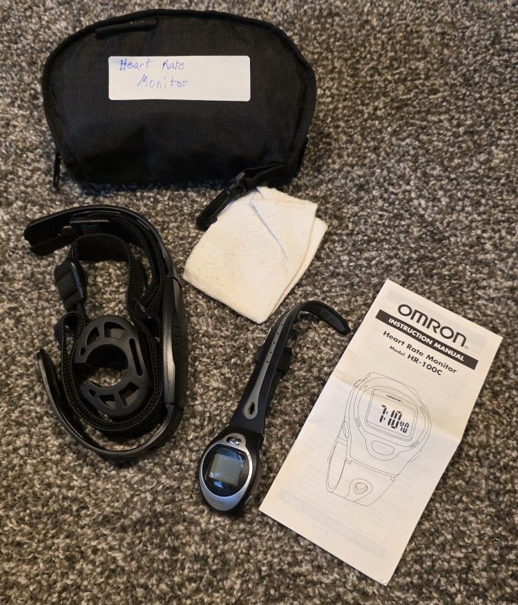 Omron HR-100C Heart Rate Monitor