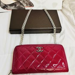 Chanel Large Wallet On Chain 