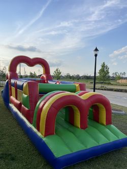 Obstacle Course Moonwalk