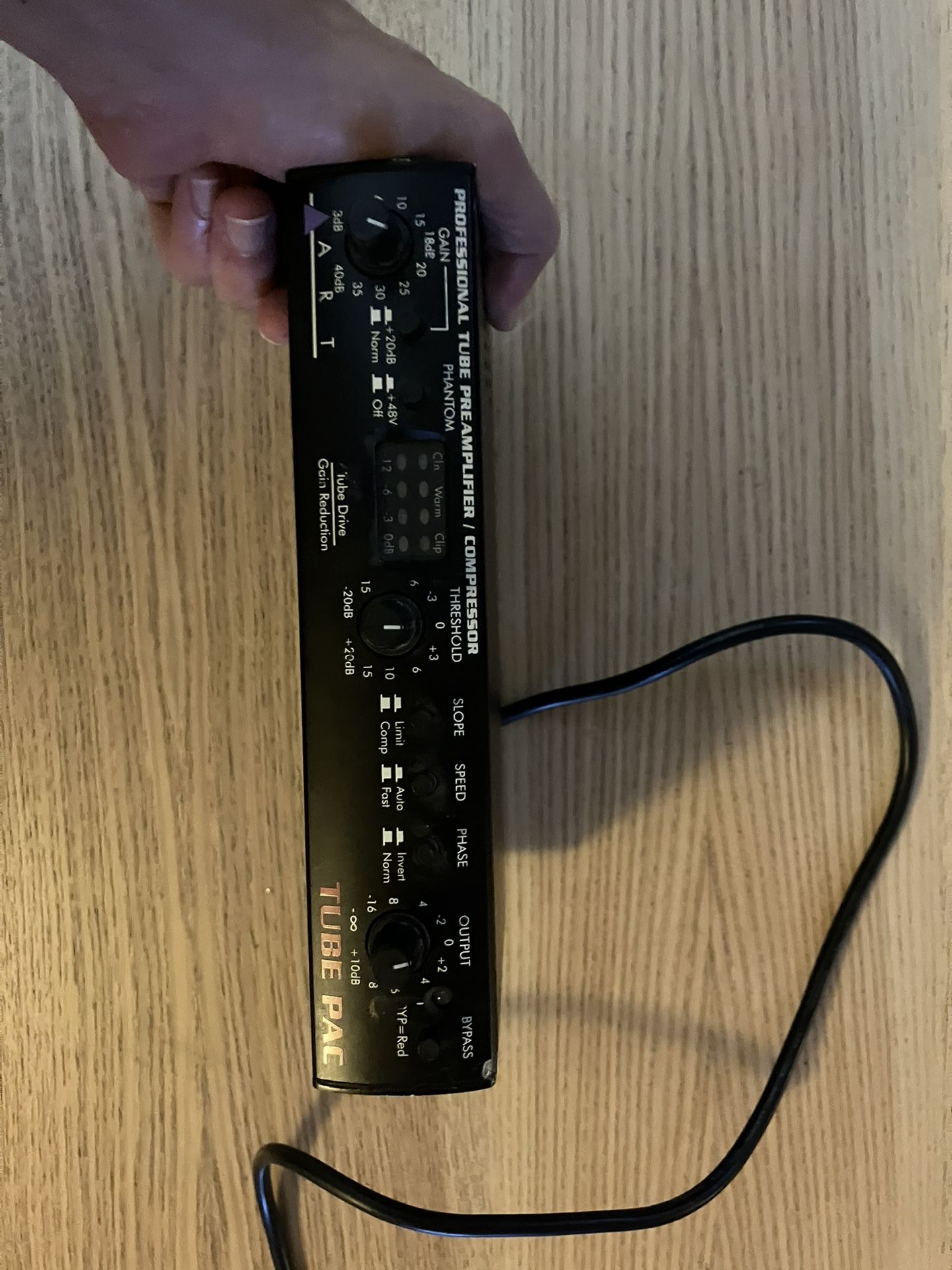 ART Tube PAC Tube Preamplifier / Compressor