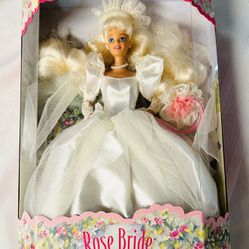 Rose Bride Barbie (NIB)