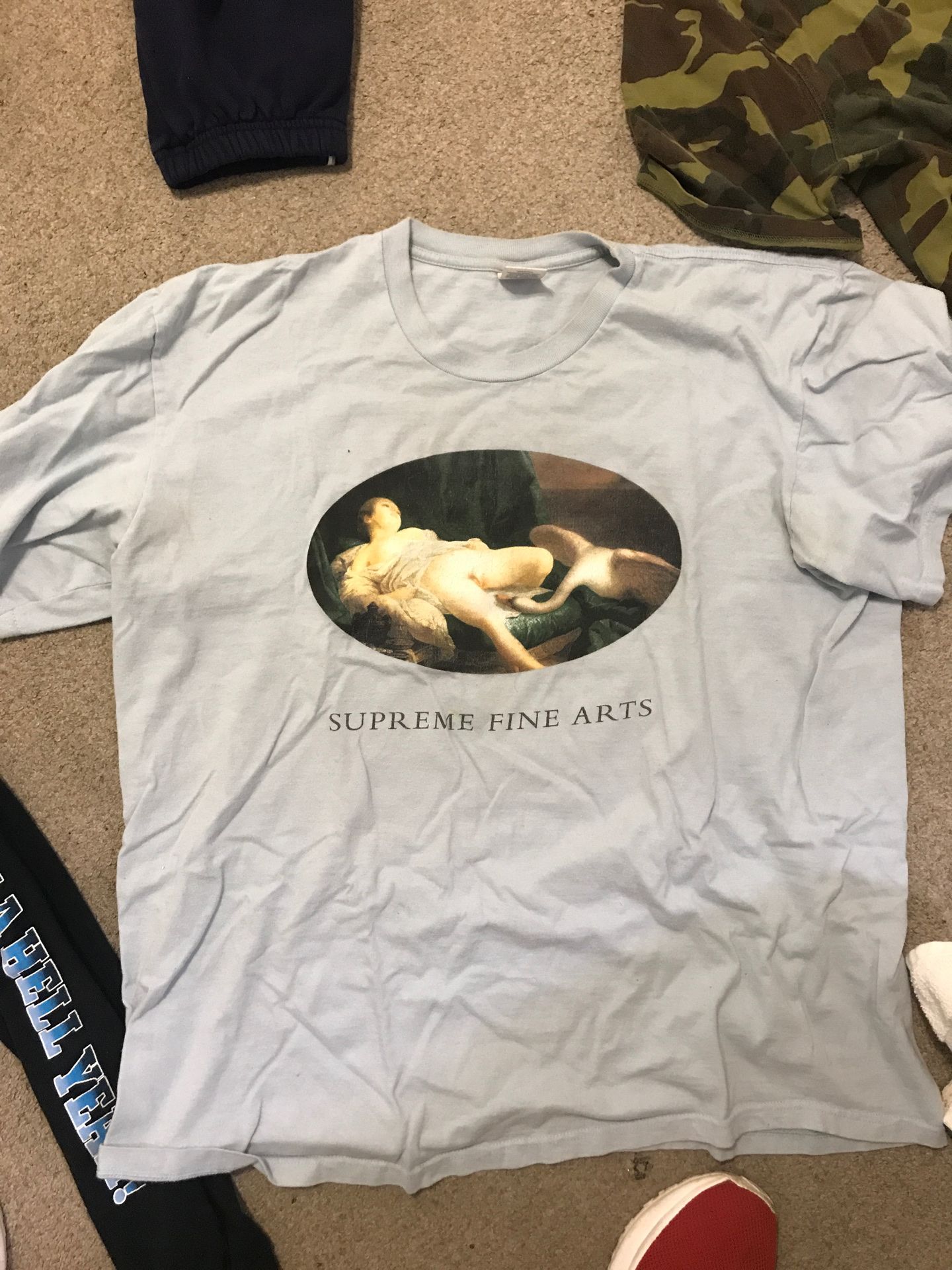 Supreme “fine arts “ tee sz xl