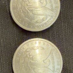Set of 4 Morgan Dollar Replica Decorative Knobs – 1881 Design