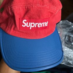Supreme 2-tone Denim Camp Cap