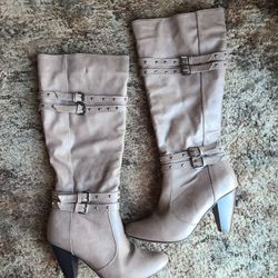 Women's Knee High Boots With Heel