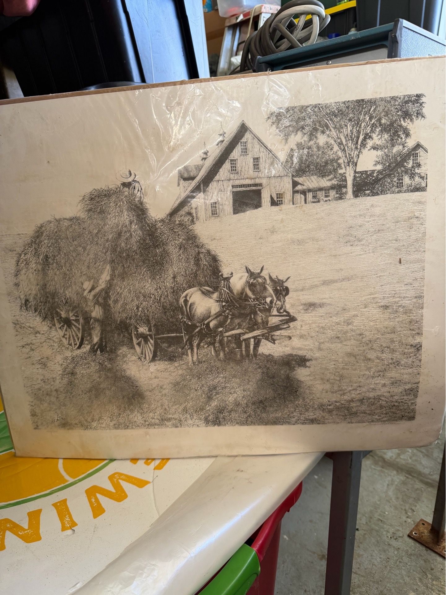Country farm print
