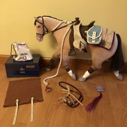 16.5” HORSE “Jackson” American Girl Doll and Accessories Set