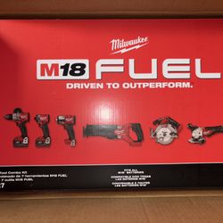Milwaukee Fuel 7 Piece Tool Combo
