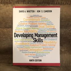 Developing Management Skills 9th Edition