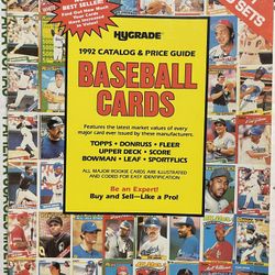 1992 Baseball Cards Price  Guide .No Free Cards Included.