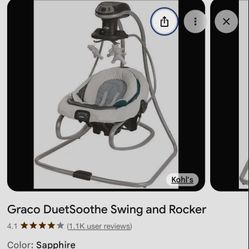 graco duet soothe swing and rocker