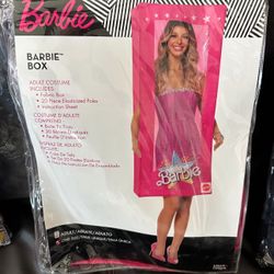 Barbie Box Halloween Costume Brand New!