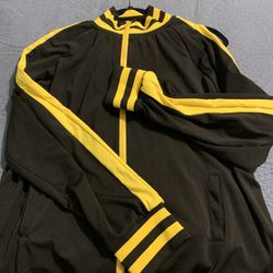 Black And Yellow Tracksuit