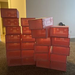 Women Stackable Shoe Boxes