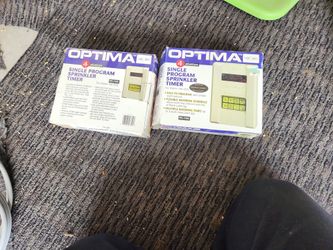 Optima PC-104 4-Station Sprinkler Timer – Lot of 2