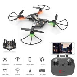 Foldable Drones with HD Camera Remote Control Quadcopter Live Video Wifi FPV APP Optical Flow Positioning Mode RC Toys